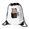 how to manipulate humans Drawstring Bags
