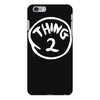 thing 1 and thing 2 red dr suess cat in a hat fancy fun iPhone 6 Plus/6S Plus Case