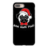 bah hum pug scrooge grinch christmas iPhone 8 Plus