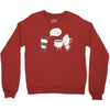 coffee that's always late Crewneck Sweatshirt