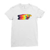 speed of flight Ladies Fitted T-Shirt