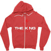king dead Zipper Hoodie