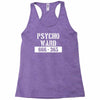 psycho ward  funny  fancy dress horror halloween mental health Racerback Tank