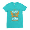 All Men Are Created Equal But Only The Best Are Born In September Ladies Fitted T-Shirt