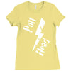 pot head funny Ladies Fitted T-Shirt