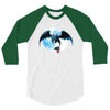 night fury 3/4 Sleeve Shirt