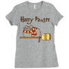 Pusheen the Cat Harry Potter Ladies Fitted T-Shirt