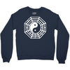 i ching ying and yang Crewneck Sweatshirt