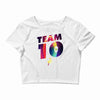 team 10 Crop Top
