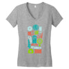 time machines Women's V-Neck T-Shirt