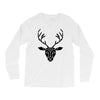 poly deer black Long Sleeve Shirts