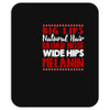 big lips natural hair Mousepad