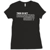 my drinking shirt funny Ladies Fitted T-Shirt