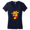 pokket c Women's V-Neck T-Shirt