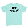 pumpkin funny face Youth Tee