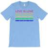 love is love, black lives matter, climate change is real, immigrants m T-Shirt