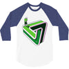 puzzled putter 3/4 Sleeve Shirt