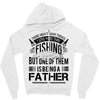 Fishing Father Zipper Hoodie