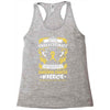 Never Underestimate the Strength of a Sarcoma Cancer Warrior Racerback Tank