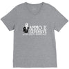 ammo is expensive V-Neck Tee