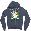 milk Zipper Hoodie