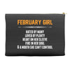 February Girl Hated By Many Accessory Pouches