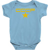 cccp retro,ussr,communist,russia,cold war,fun Baby Onesie