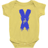 jake paul x blue Baby Onesie