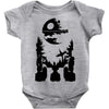 r2 d2 on endor Baby Bodysuit