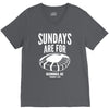 sundays are for football foot ball V-Neck Tee