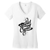 stupid cupid Women's V-Neck T-Shirt