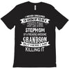 Super Cool Stepmom Of A Freaking Awesome Grandson T-Shirt