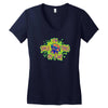 i'm skeletons of fun Women's V-Neck T-Shirt
