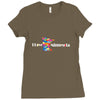 i love minnesota Ladies Fitted T-Shirt