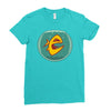 angry goldfish cartoon Ladies Fitted T-Shirt