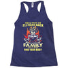 mess with me i'll fight back Racerback Tank