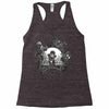 back to modern times Racerback Tank