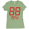 back to the future movie inspired tshirt Ladies Fitted T-Shirt