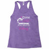 real girls go fishing Racerback Tank