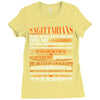 Sagittarians Difficult Ones To Understand Zodiac Ladies Fitted T-Shirt