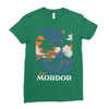 visit mordor Ladies Fitted T-Shirt