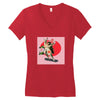 gsgsd Women's V-Neck T-Shirt