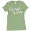 soccer vibes Ladies Fitted T-Shirt