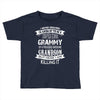 Super Cool Grammy Of A Freaking Awesome Grandson Toddler T-shirt