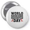 World Suicide Prevention Day Pin-back button