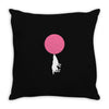 bubble moon Throw Pillow