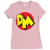 danger mouse 80's Ladies Fitted T-Shirt