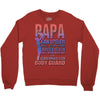 papa   body guard Crewneck Sweatshirt