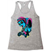 panda rider Racerback Tank