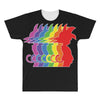 Goku Rainbow T-Shirt All Over Men's T-shirt